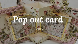 Square pop out Card making tutorial part 2