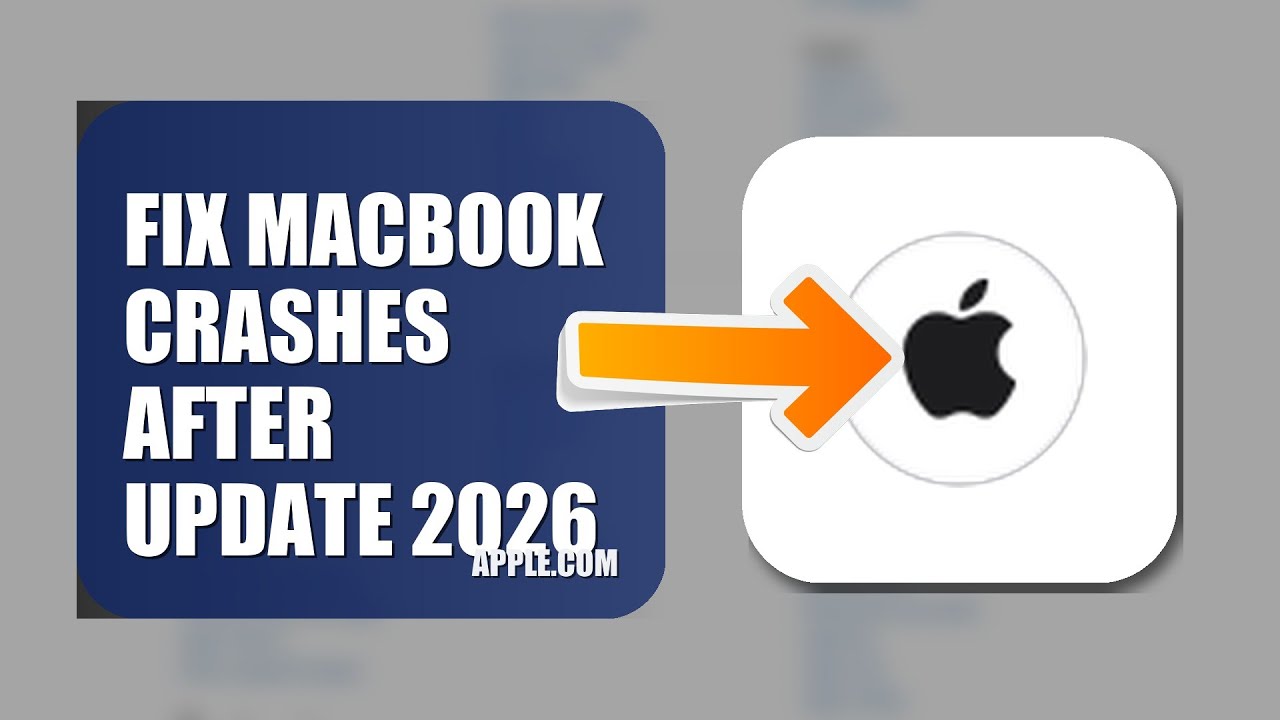 How To Fix MacBook Crashes After Update 2026