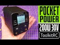 ToolkitRC P200 Mini 30V 200W 10A GaN Adjustable Mini Desktop Power Supply USB Output | Full Review