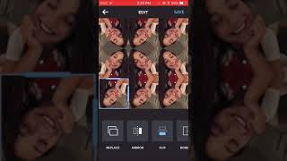 How to mirror photos app edit use layout screenshot 3