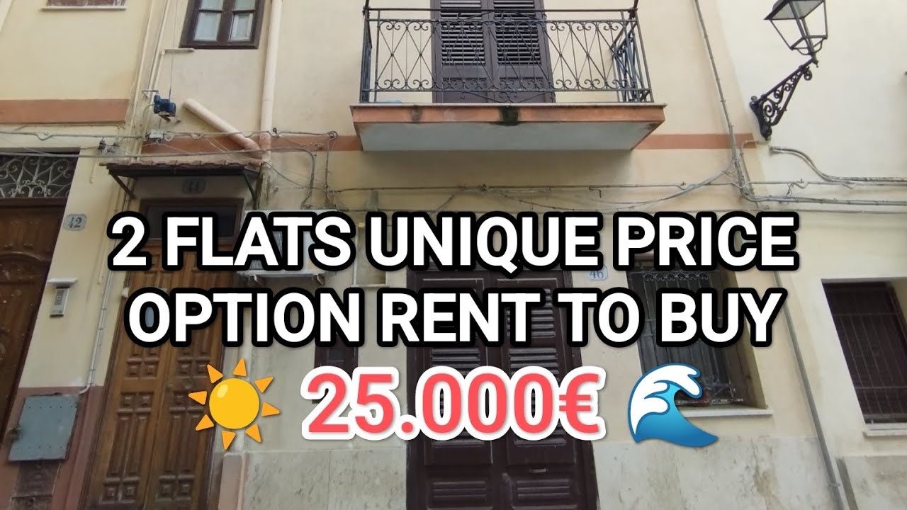 25 000 € ДВЕ НЕЗАВИСИМЫЕ КВАРТИРЫ ПО УНИКАЛЬНОЙ ЦЕНЕ ПРОДАЮТСЯ С ОПЦИЕЙ АРЕНДА С ВЫКУПОМ