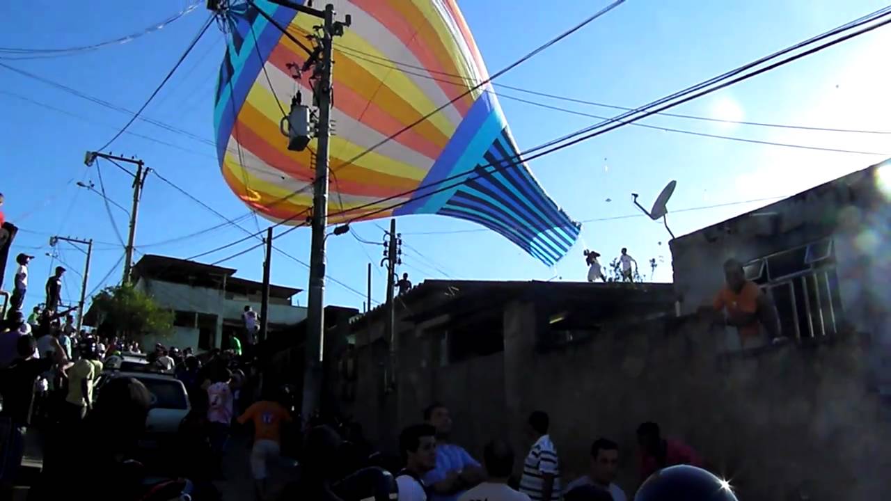 resgate balão sem fogo maua são gonçalo - YouTube
