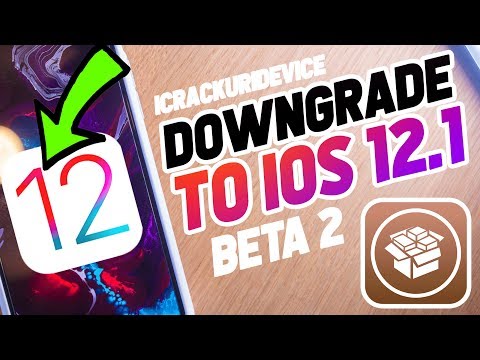 Downgrade iOS 12.1.2 to iOS 12.1 beta & Jailbreak Update! iOS 12 - 12.1.3 (KEEP DATA)