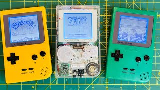 Backlighting a Game Boy Pocket Screen!