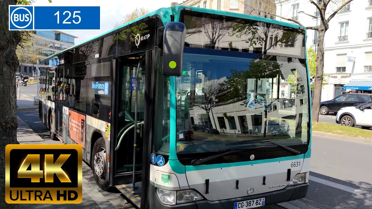 Bus 125 - Porte d'Orléans - Ecole Vétérinaire de Maisons-Alfort