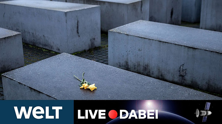 BUNDESTAG: Gedenken an die OPFER des NAZIONALSOZIALISMUS | WELT LIVE DABEI