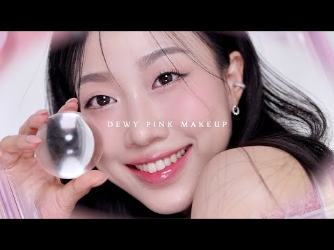 에스쁘아 듀이 팔레트 GRWM : 듀이 핑크 메이크업💖 (봄 신상대란 스타트...) | 민스코 Minsco