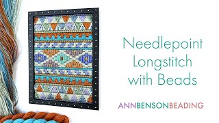 Bead Needlepoint Kit Baja @AnnBenson