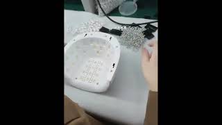 LED UV Light Dryer for Nails Gel Polish with 57Lamp Beads 4 Timer Setting & LCD Touch Display Screen