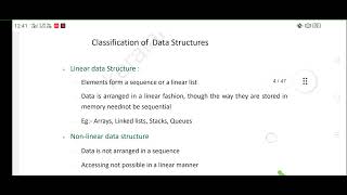 S3 datastructure module -2 part-1