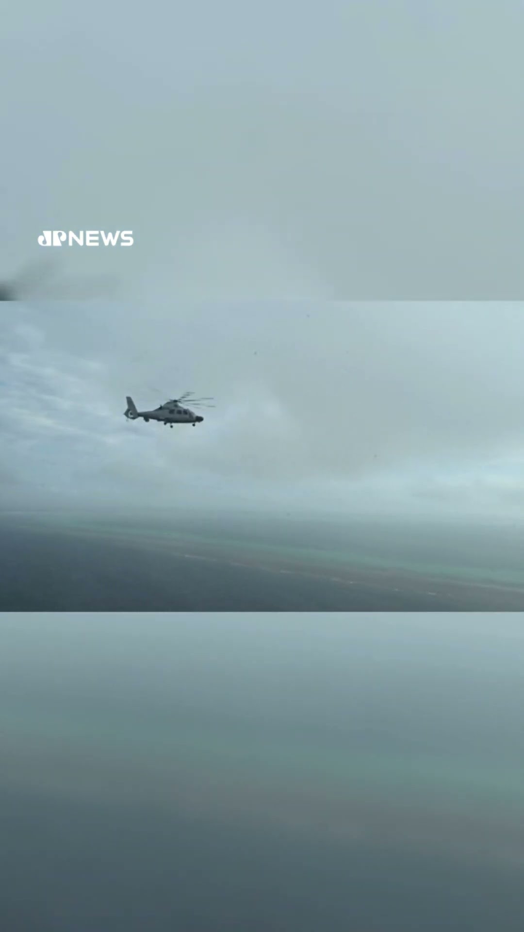 Helicóptero chinês sobrevoa a apenas 3 metros de avião filipino; assista