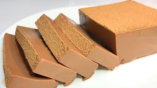 Sizda sut va shokolad bormi? Bu mazali desertni unsiz, pechsiz tayyorlang!