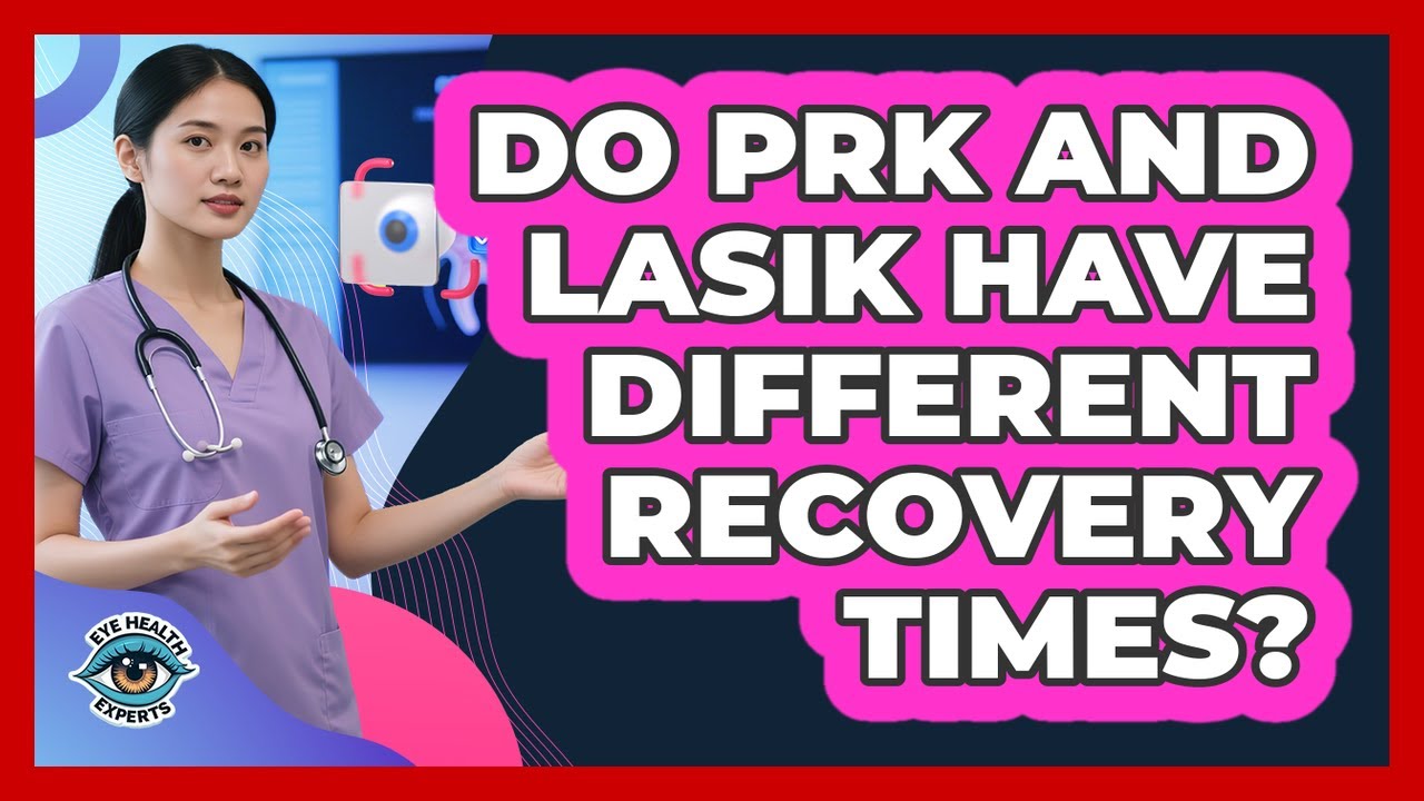 Do PRK And LASIK Have Different Recovery Times?