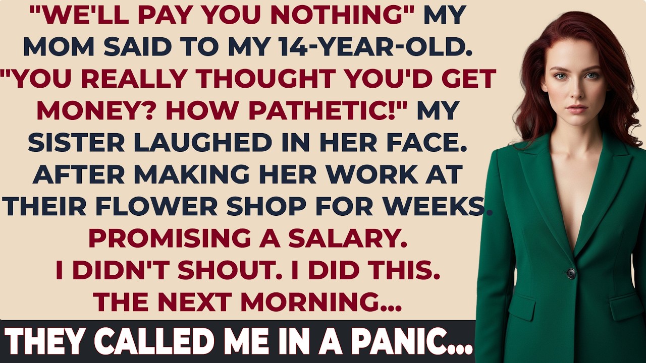 We'll Pay You NOTHING, My Mom Told My 14 Year Old Daughter After 6 Weeks of Work…
