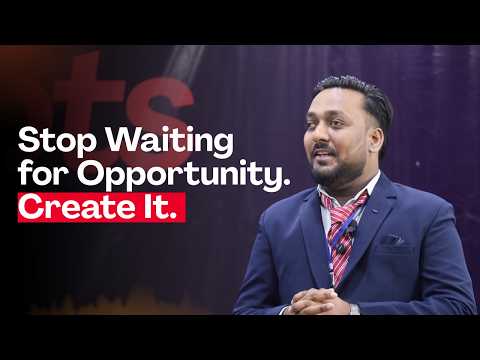 Stop waiting for opportunities | Sarang Thakre | TEDxGHRCEMN