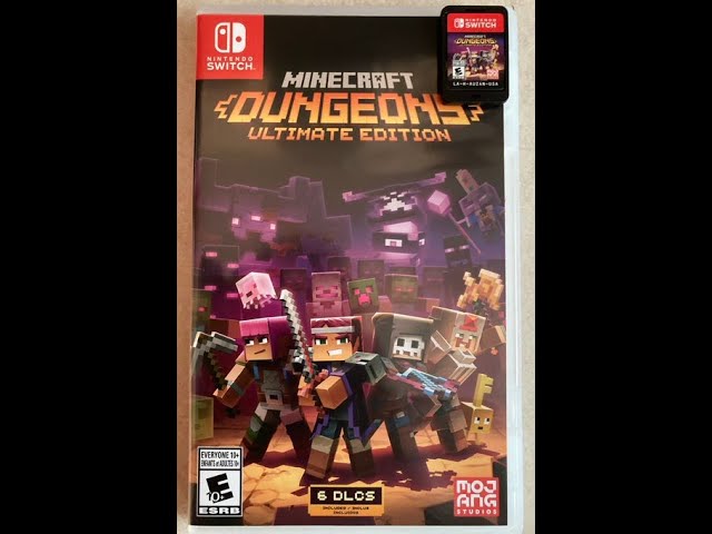  Minecraft Dungeons Ultimate Edition - Nintendo Switch