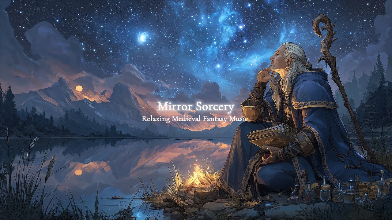 DnD Campfire Ambience | Medieval Magic & Mystical Soundscapes