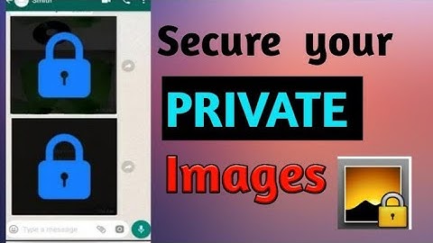 How to send Password Protected🔒 Images on WhatsApp || Latest WhatsApp Tricks ||