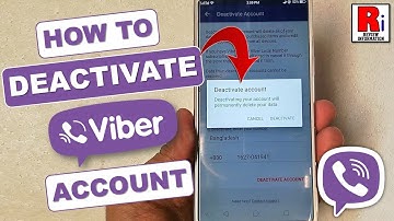 DEACTIVATE VIBER ACCOUNT PERMANENTLY IN ANDROID