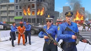 Police Car Chase Simulator 3D – Real City Crime Pursuit 🚔 Android Gameplay Urdu/Hindi screenshot 3