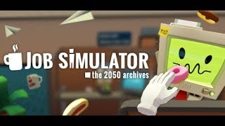 VR ПРИКОЛЫ отбитый механик в Job Simulator