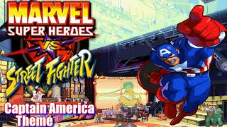 Marvel Super Heroes VS Street Fighter Captain America Theme PRE Remix screenshot 3