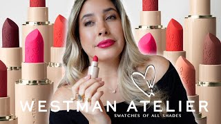 WESTMAN ATELIER LIP SUEDE MATTE LIPSTICK : NEW WESTMAN ATELIER LIPSTICKS SWATCHES OF ALL SHADES! 💄👄