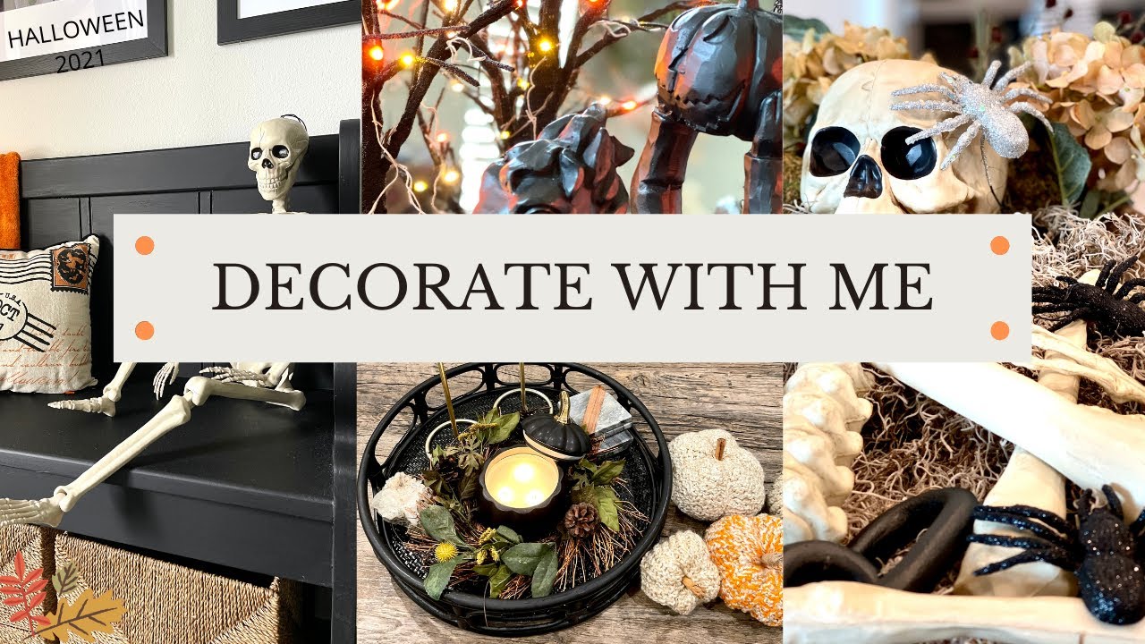 Halloween Decorate with Me / Decorating Ideas / *Fall*