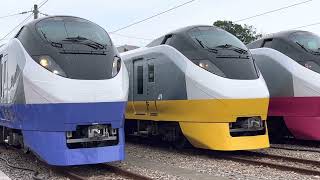 【E657系(フレッシュひたち)リバイバルカラー車両撮影会 第4弾】青塗装/臨時特急 伊東行