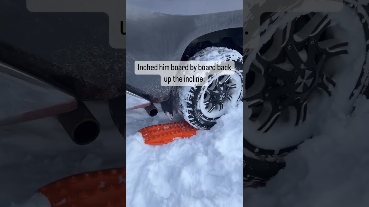 MAXTRAX: Bogged down in snow