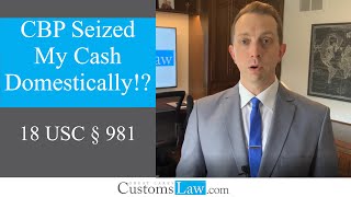 💸💰 Domestic Cash Seizure by Customs (CBP) Domestic Flight ✈ or UPS/FedEx/DHL Shipment Money Seizure