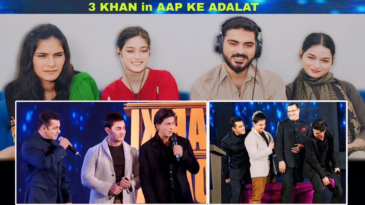Shah Rukh Khan, Salman Khan, Aamir Khan on Aap Ki Adalat Rajat Sharma