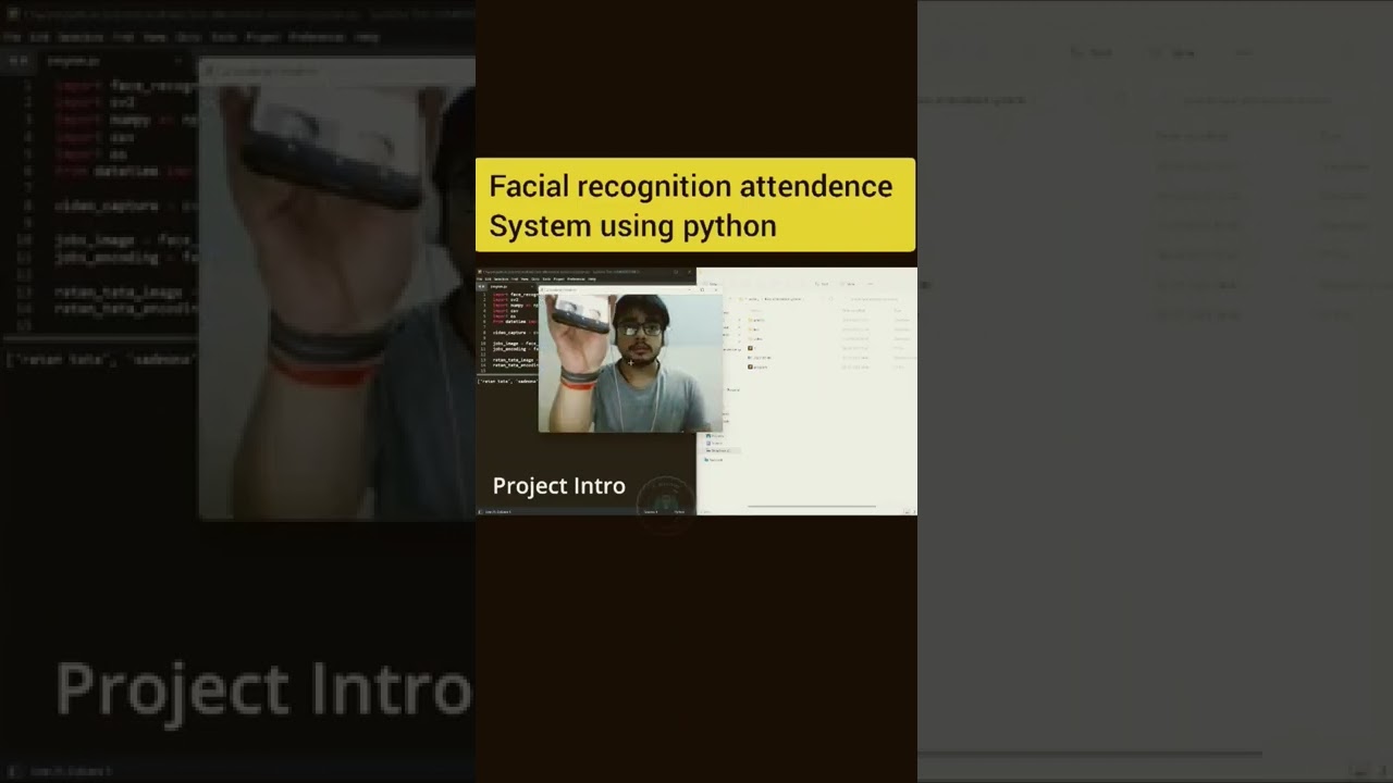 face recognition attendance system using python