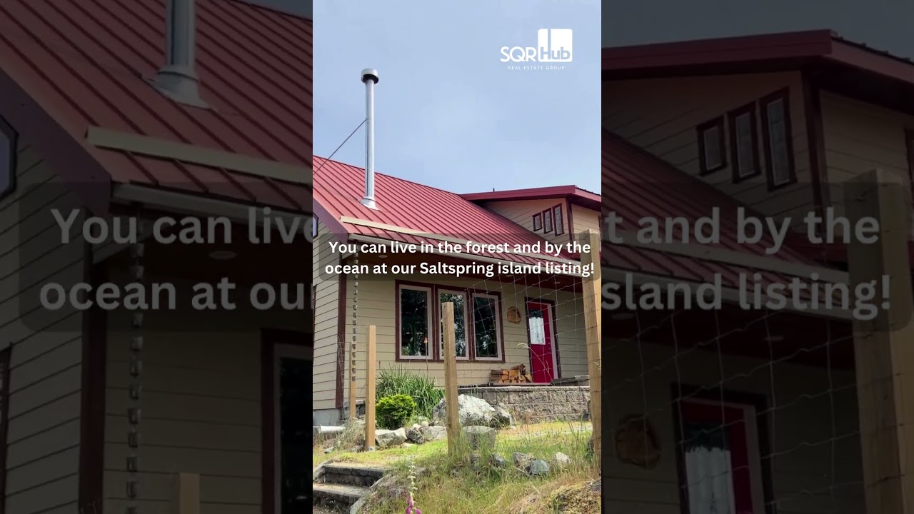 Live In The Forest and By The Ocean - Saltspring Island Homes 