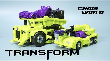 (Fast Transform) Devastator UW-04 LONG HAUL, HOOK - Transformers G1 Ver, Movie