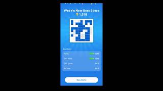 Yeah Blockudoku 1318 Point and 3 Strikes In A Row