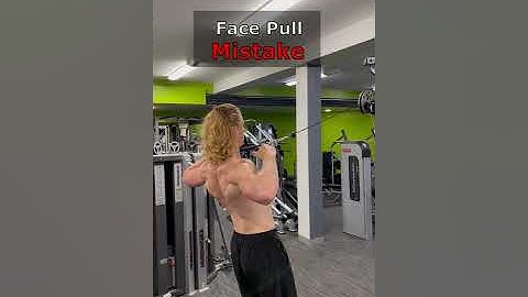 Proper Way To Do Face Pulls #shoulderworkout