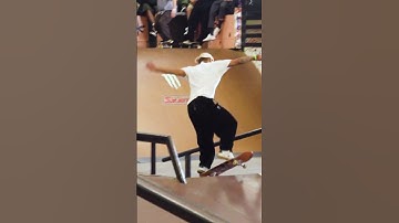 Lucas Rabelo BS 360 Lipslide - Tampa Pro 2023 #skateboarding #shorts