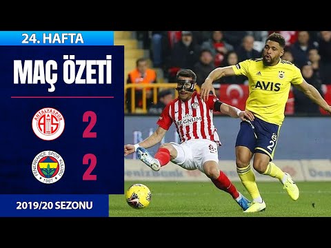 ÖZET: FTA Antalyaspor 2-2 Fenerbahçe | 24. Hafta - 2019/20