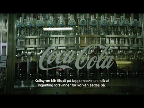 Bli med inn på fabrikken til Coca-Cola i Norge