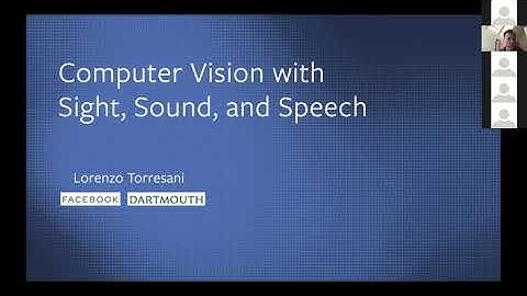 Computer Vision with Sight, Sound, and Speech