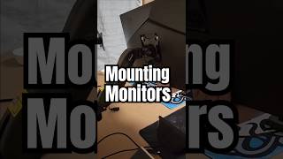 Mounting Monitor Arms to New Desk