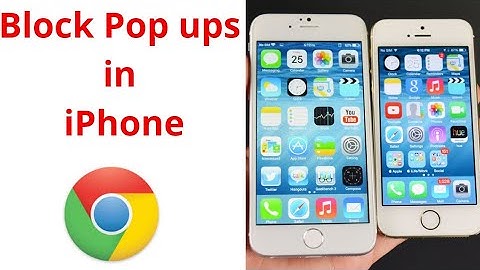 How to Block Pop Ups in Chrome in iPhone