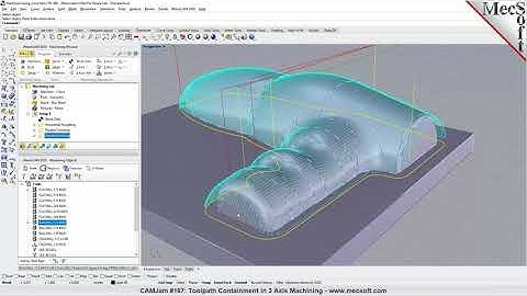 Toolpath Containment in 3 Axis Machining
