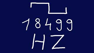 18499 hz square