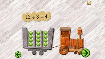 Starfall grade 3 math, Division into Shares