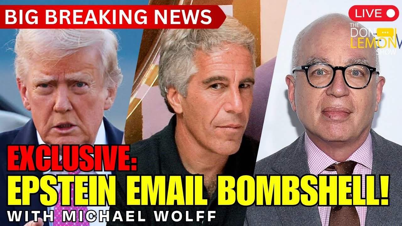 Lemon LIVE at 5 | EXCLUSIVE: Michael Wolff On The Epstein Email BOMBSHELL! - November 14th, 2025