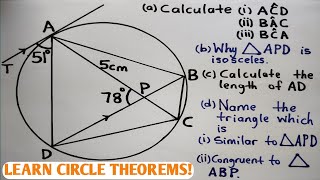 Circle Theorems Uncovered: Tangents, Alternate Angles and Key Concepts Explained!