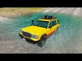 Cars Vs Deep Water Holes - Beamng Drive