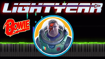 LIGHTYEAR-Trailer David Bowie-(STARMAN) (Piano Cover🎹)